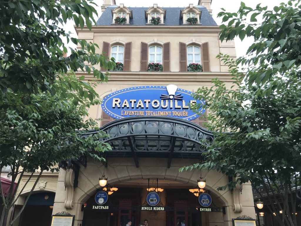 Disneyland Paris Fastpass Automaten bei Ratatouille
