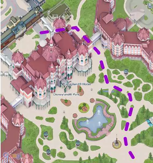 Disneyland Paris Tricks: Schleichweg 1
