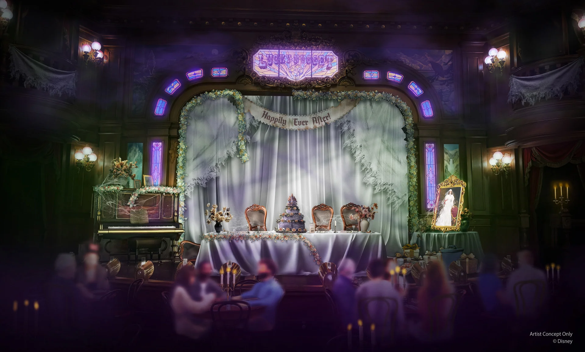 The Unlucky Nugget Saloon zu Halloween