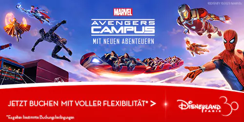 Avengers Campus Plakat