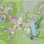 Lage des Disneyland Hotel