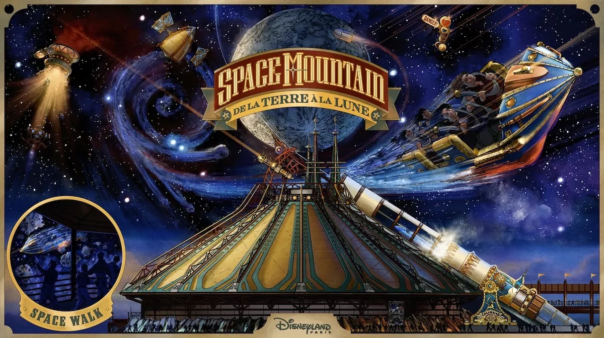 Disneyland Paris 2027: Space Mountain