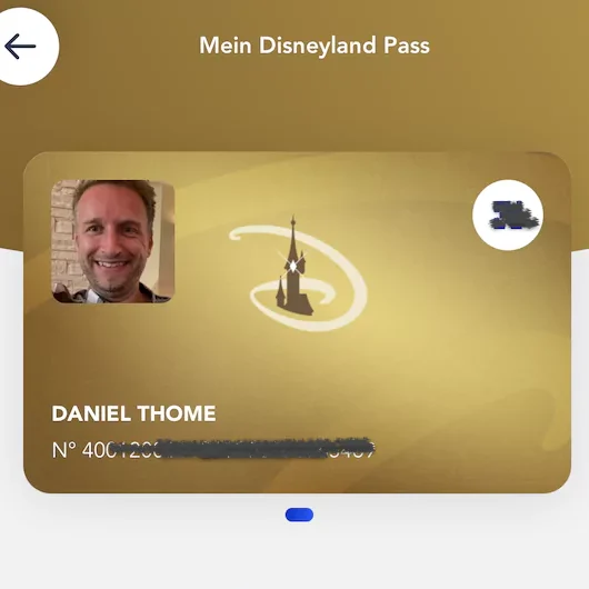 Disneyland Pass digital