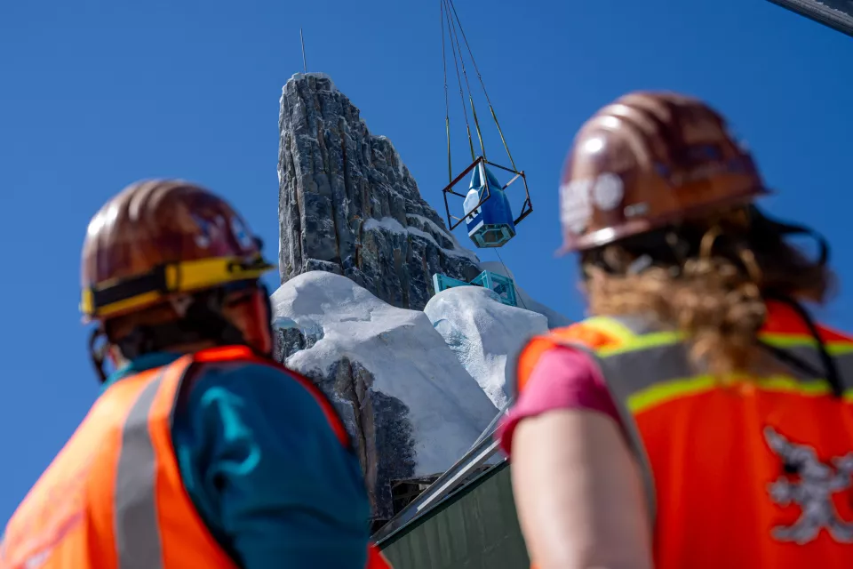 World of Frozen Baustelle