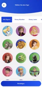 Disneyland Paris App personalisieren