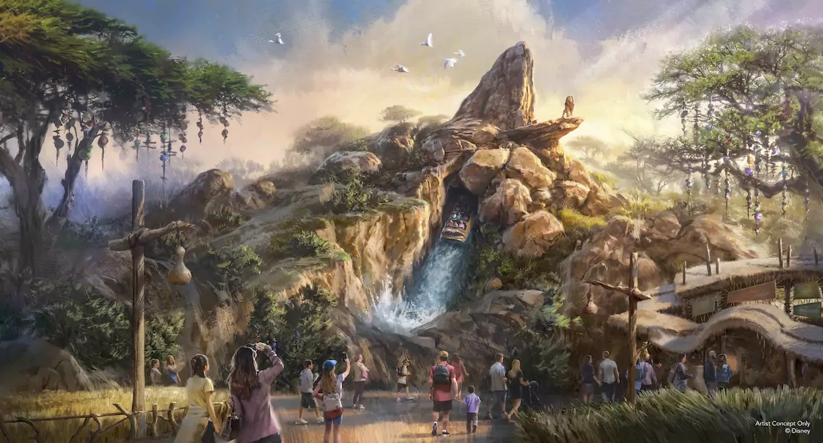 Pride Rock in Disneyland Paris