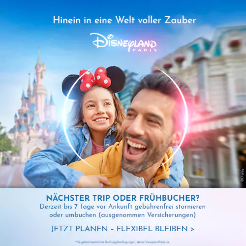 Disneyland Paris Aktion Januar 2025