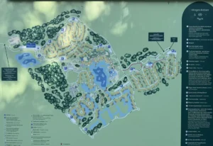 Villages Nature Paris Übersicht der Anlage